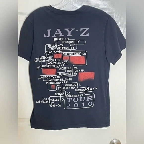 Official Jay Z 2009 Tultex Tour T Shirt Sz Small​​​​​​​​​​​​ - Picture 7 of 11